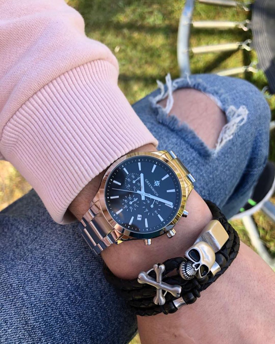 Время сделать идеальный комплимент своим часам с браслетом Greenwich. 